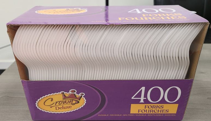 Plastic Forks 400 pcs