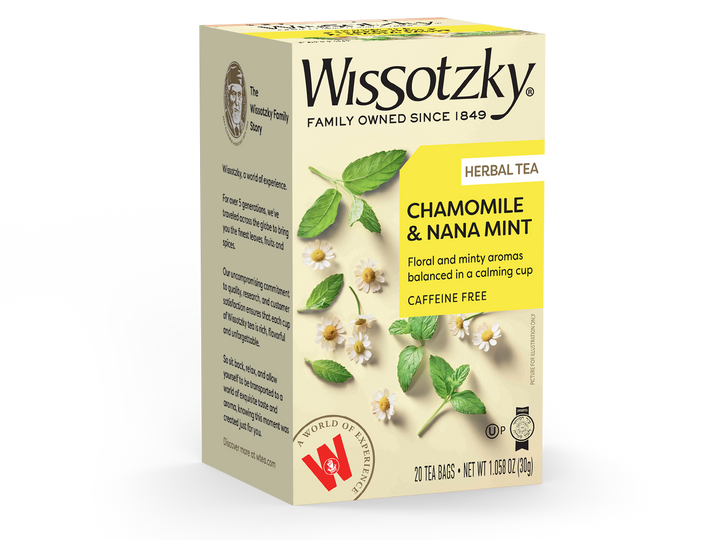 Wissotzky, Tisane, Nana Camomille Aromatisée 20pk