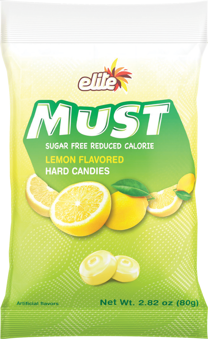 Bonbons au citron Elite Must - Sans sucre