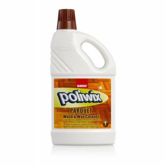 Sano Poliwix Parquet Floor Cleaner 1 liter - Wood Elegance in a Bottle