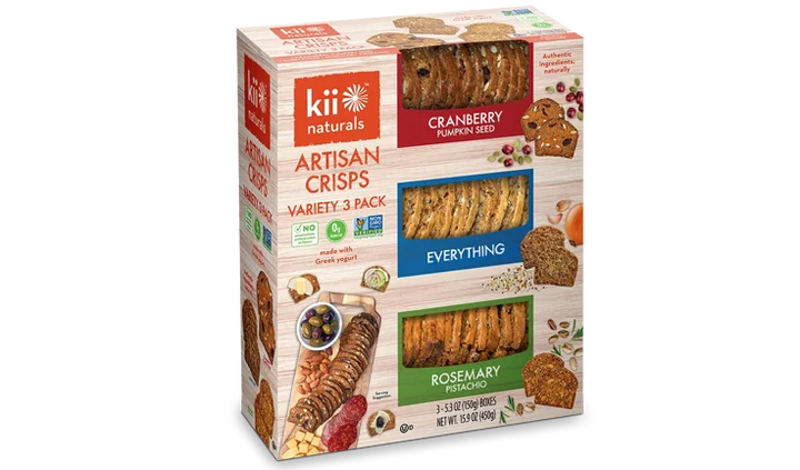 Kii Naturals Signature Variety 3pk ( Everything, Cranberry Pumpkin, Rosemary Pistachio) 450g - Non GMO - 0 Trans fat