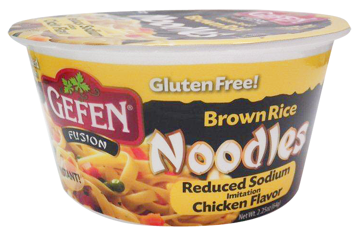 Gefen, Brown Rice Noodle Soup, Chicken Flavor, Reduced Sodium TheNaturalFoodStore.ca