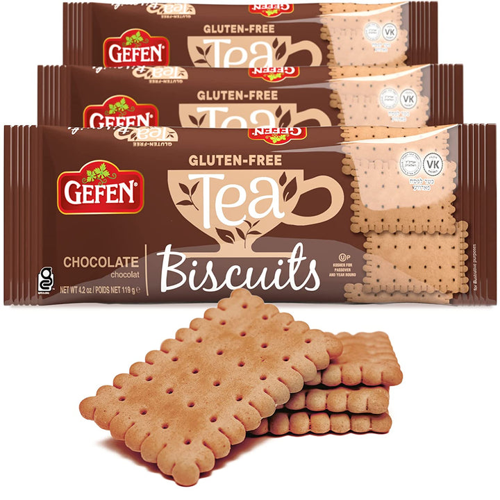 Gefen, biscuits au thé au chocolat