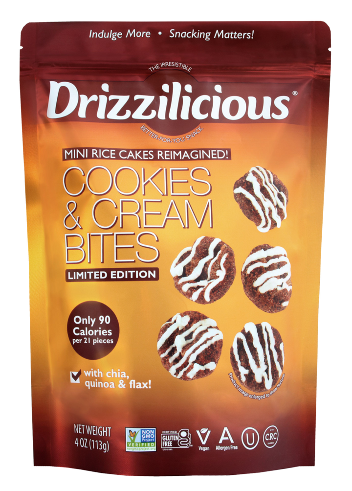 Drizzilicious, biscuits et bouchées à la crème