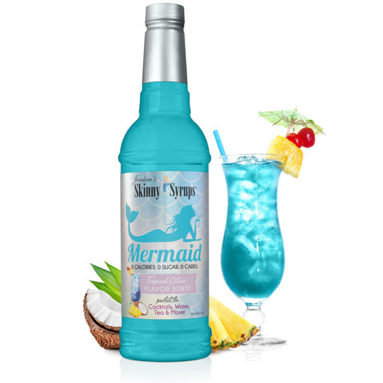 Skinny Mixes, sirop sans sucre, sirène, 750 ml