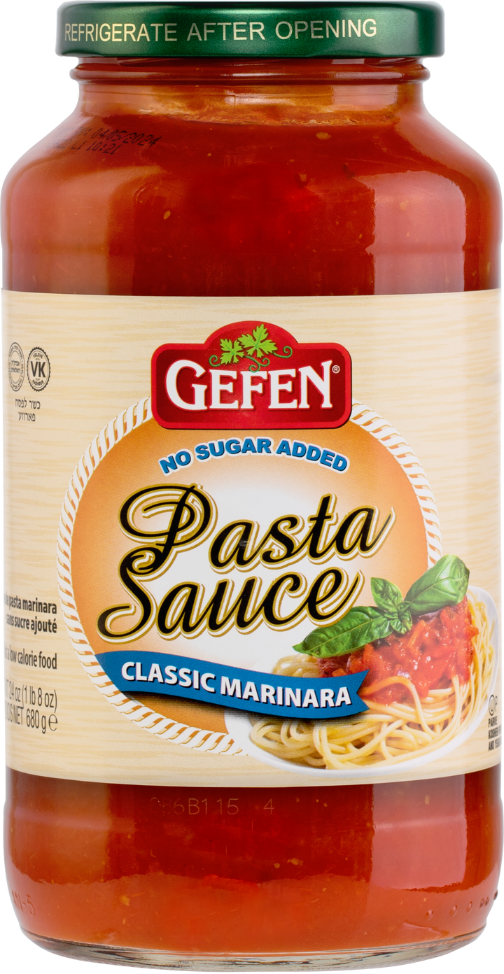 Gefen, sauce pour pâtes marinara sans sucre