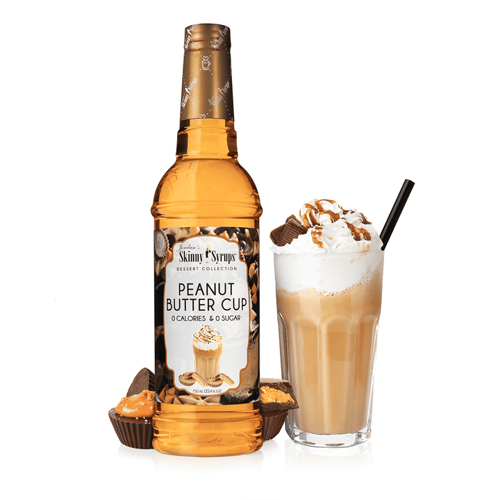 Skinny Mixes Sugar-Free Peanut Butter Cup Syrup - Nutty Indulgence, 750ml