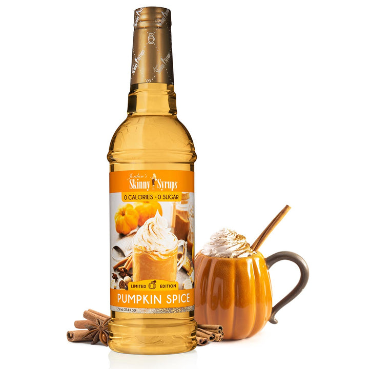 Skinny Mixes Sugar Free Pumpkin Spice Syrup - 750ml: Fall Flavors with Zero Sugar, Calories, Carbs, and Keto-Friendly