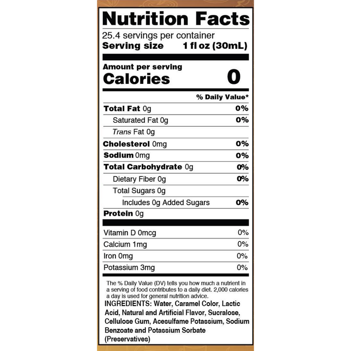 Skinny Mixes Sugar-Free Mocha Syrup - Sensational Sip, 750ml