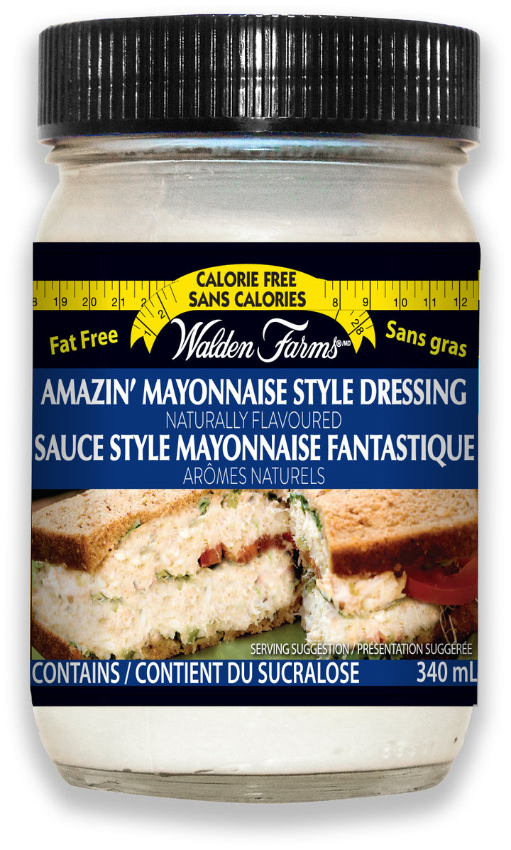 Walden Farms Amazin' Mayo Style Dressing, 12 fl oz