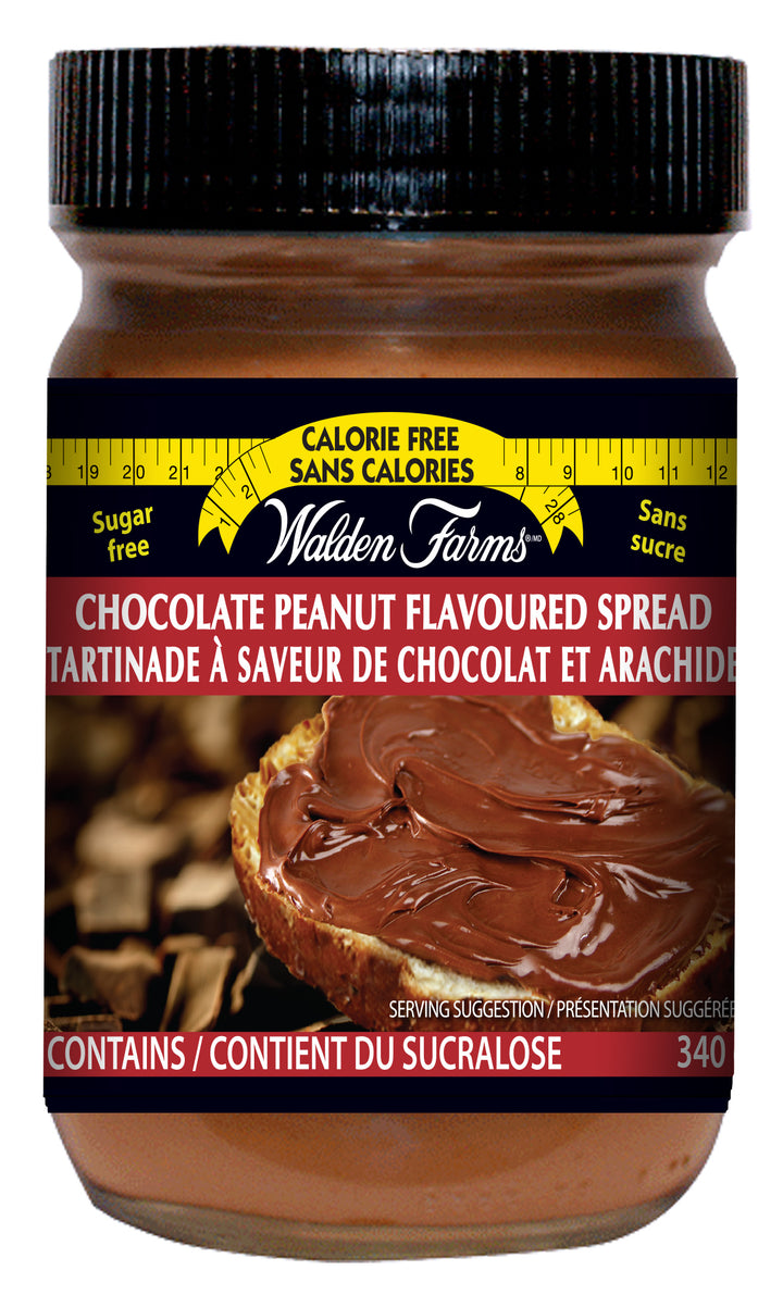 Walden Farms Tartinade au beurre d'arachide et au chocolat, 12 oz liq.