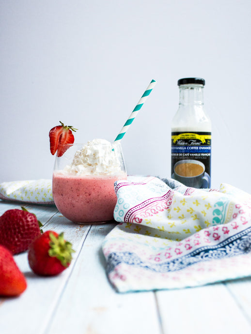 Strawberry Vanilla Milkshake