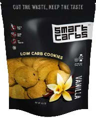 Smart Carb Sugar-Free Vanilla Cookies 4.5 oz - Gluten-Free Indulgence in Every Bite