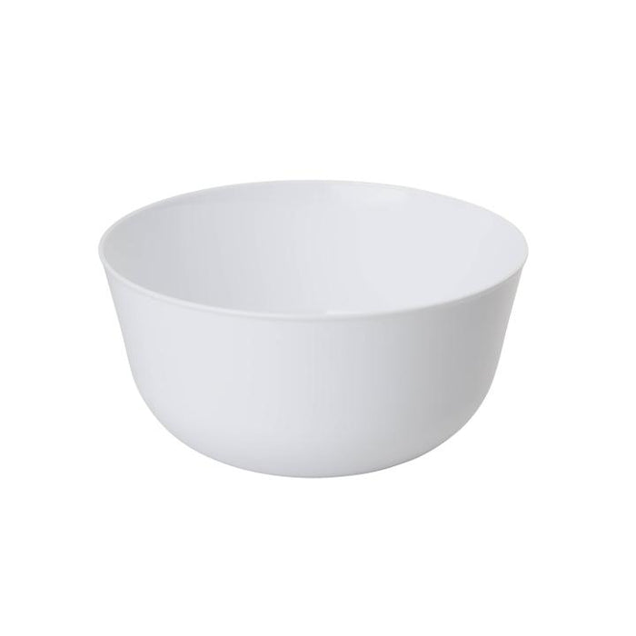 white elegant plastic bowls