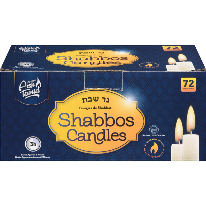 Box of 3-hour White Candles