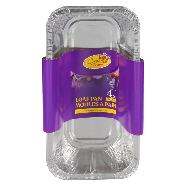 4 Disposable Loaf Pans