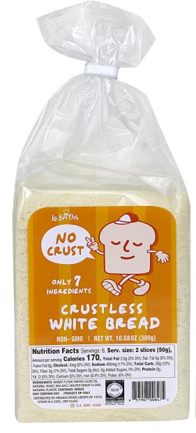 La Bri Osh Crustless White Bread - Pure Indulgence, No Crust, All Flavor