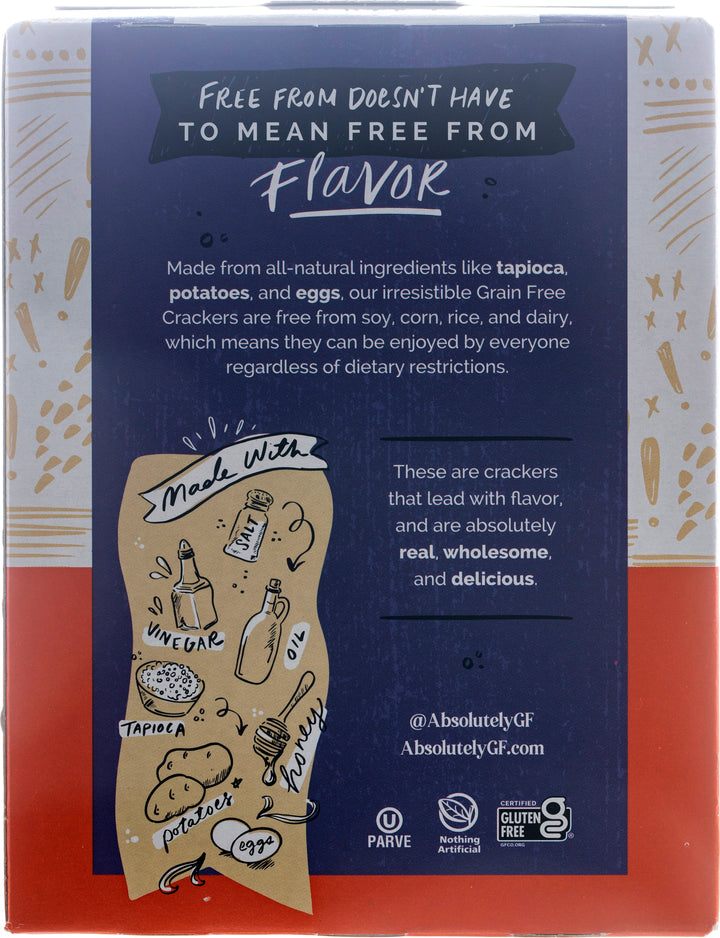 Absolutely Gluten Free Flatbreads, Everything, 5.29 oz