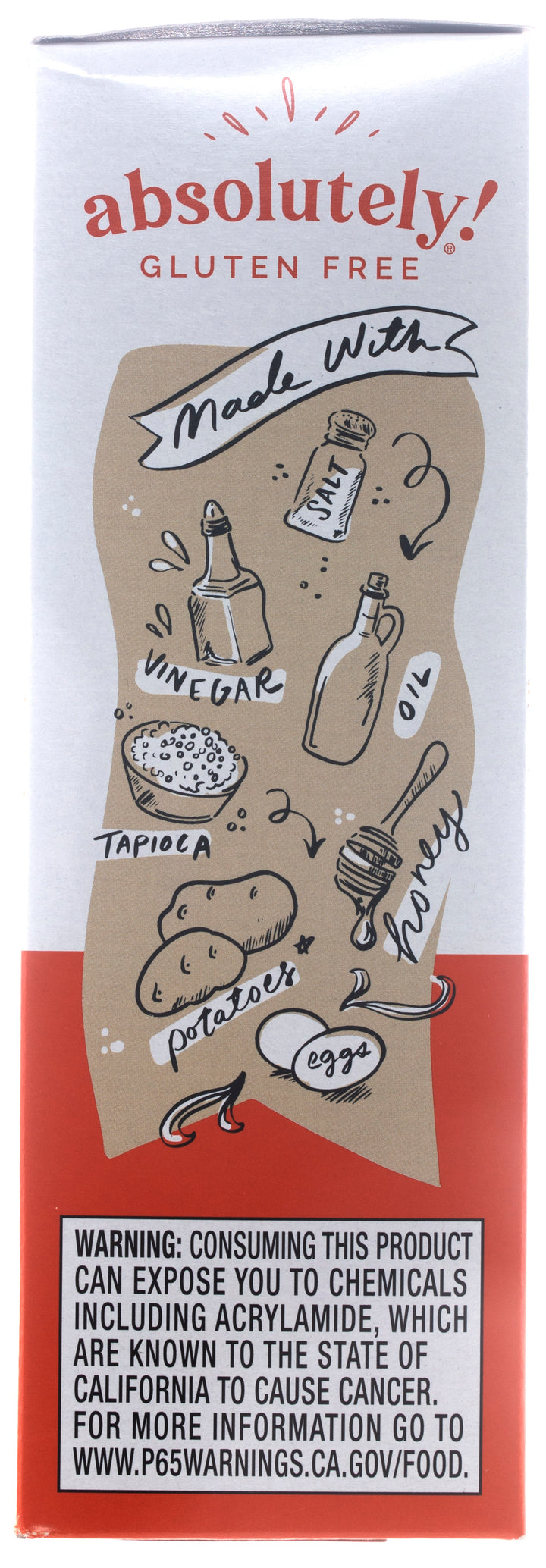 Absolutely Gluten Free Crackers, Original, 4.4 oz