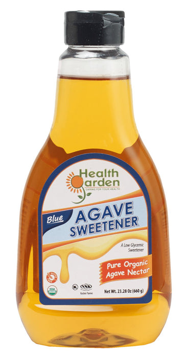 Health Garden Organic Agave Blue Sweetener 660 g - Pure, All-Natural Sweetness