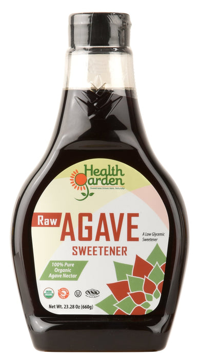 Health Garden Agave Raw Sweetener 660 g - Packed with Antioxidants and Nutrients