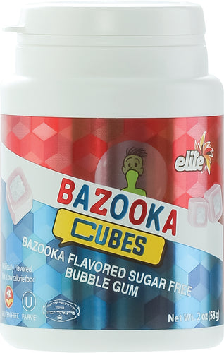 Elite Must Bazooka Cube Gum - Sugar Free