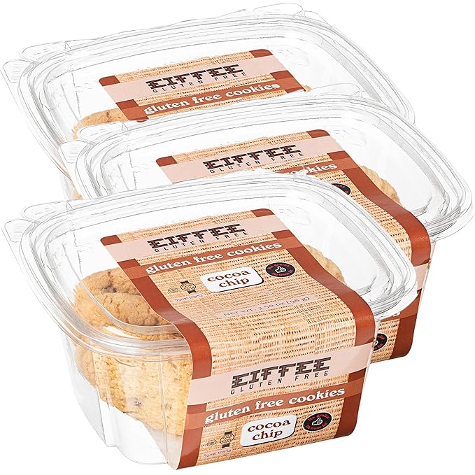 Eiffee Gluten-Free Chocolate Chips Cookies 3.5 oz - Irresistible Bliss in Every Bite