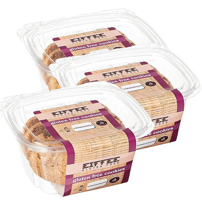 Eiffee Gluten-Free Cinnamon Cookies 3.5 oz - A Whirlwind of Spiced Delight