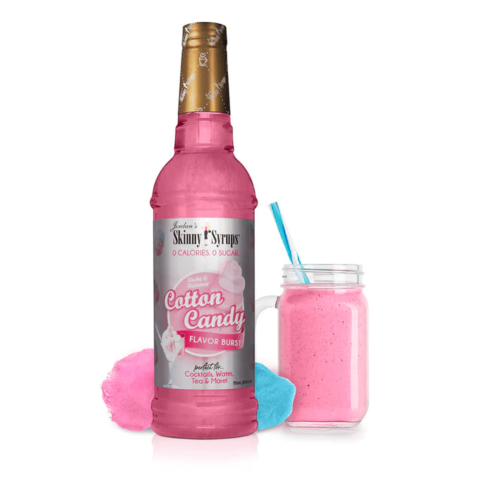 Skinny Mixes Sugar-Free Cotton Candy Syrup: Calorie-Free Delight with 0g Net Carbs