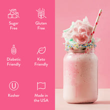 Load image into Gallery viewer, Skinny Mixes Sugar Free Cotton Candy Syrup - Calorie Free - 0g Net Carb
