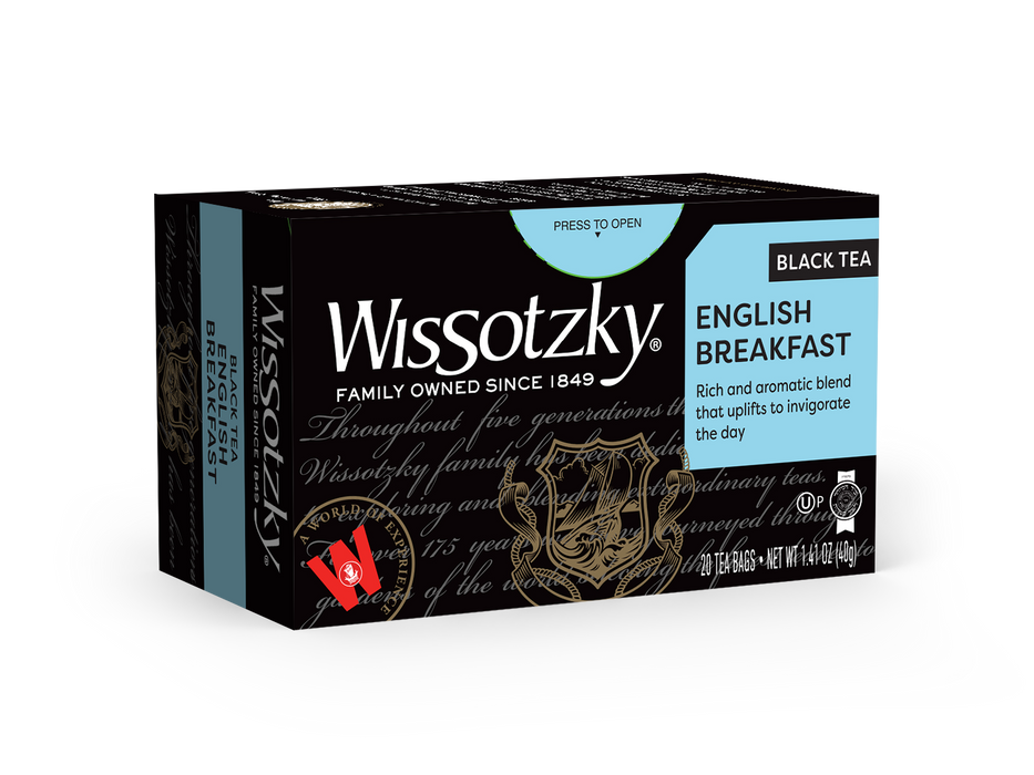 Wissotzky, thé noir, petit déjeuner anglais 25pk