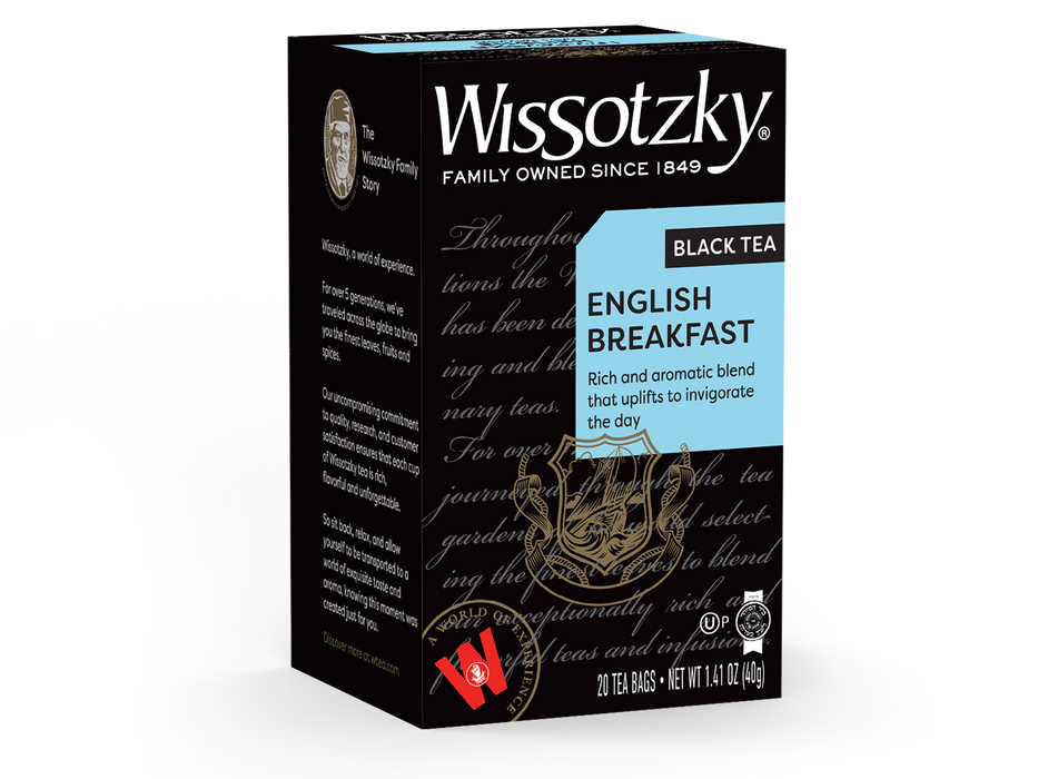 Wissotzky, Black Tea, English Breakfast 25pk