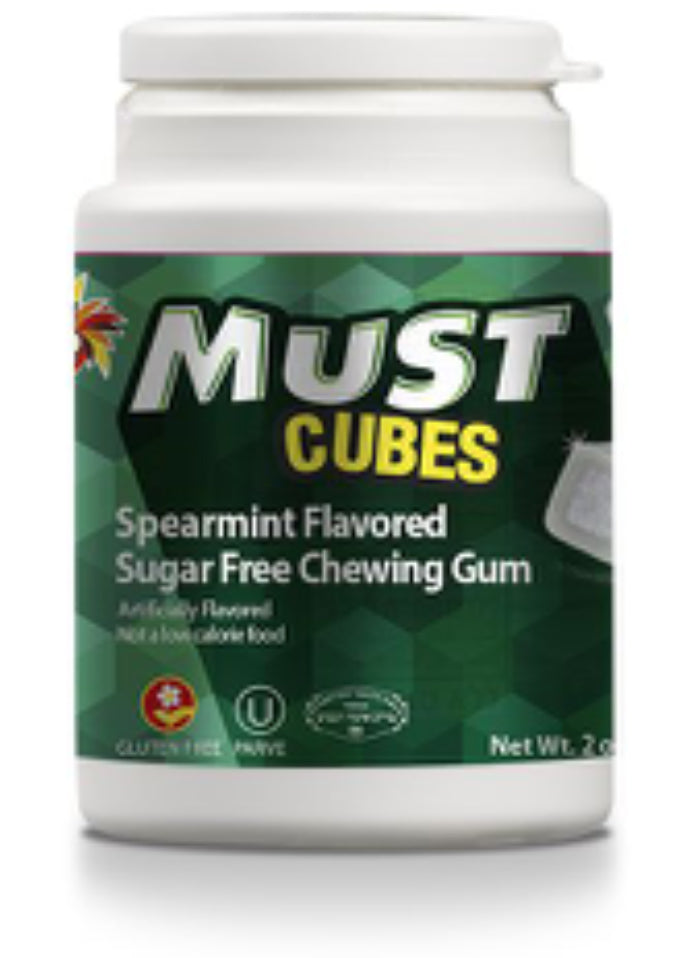 Elite Must Spearmint Cube Gum - Sugar Free