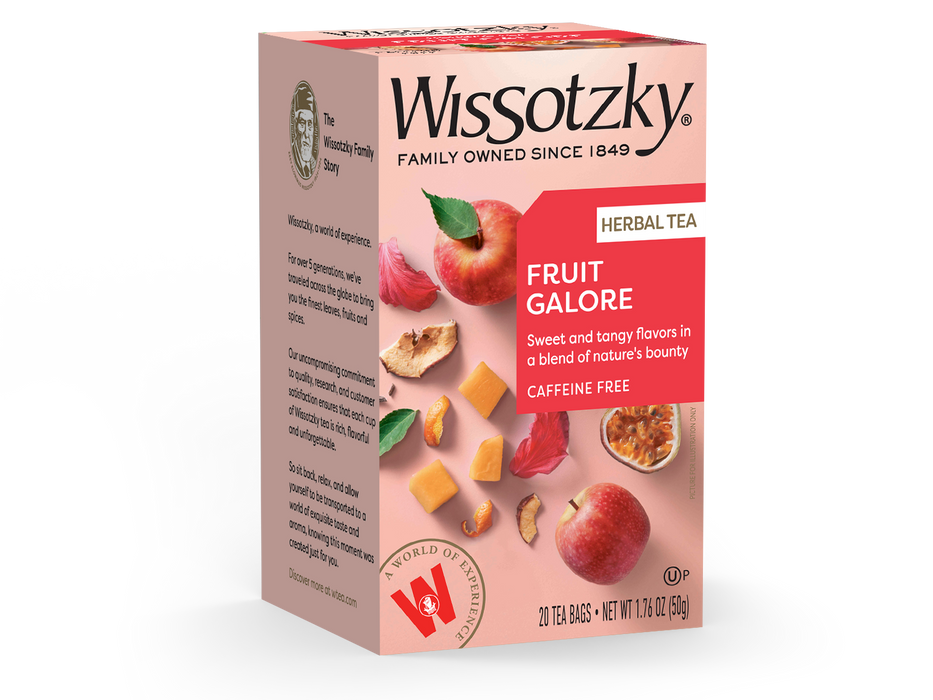Wissotzky, tisane, aromatisée aux fruits