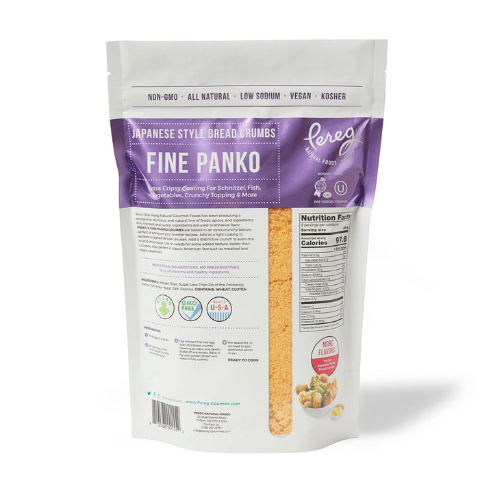 Pereg Breadcrumbs, Fine Panko, 12 oz