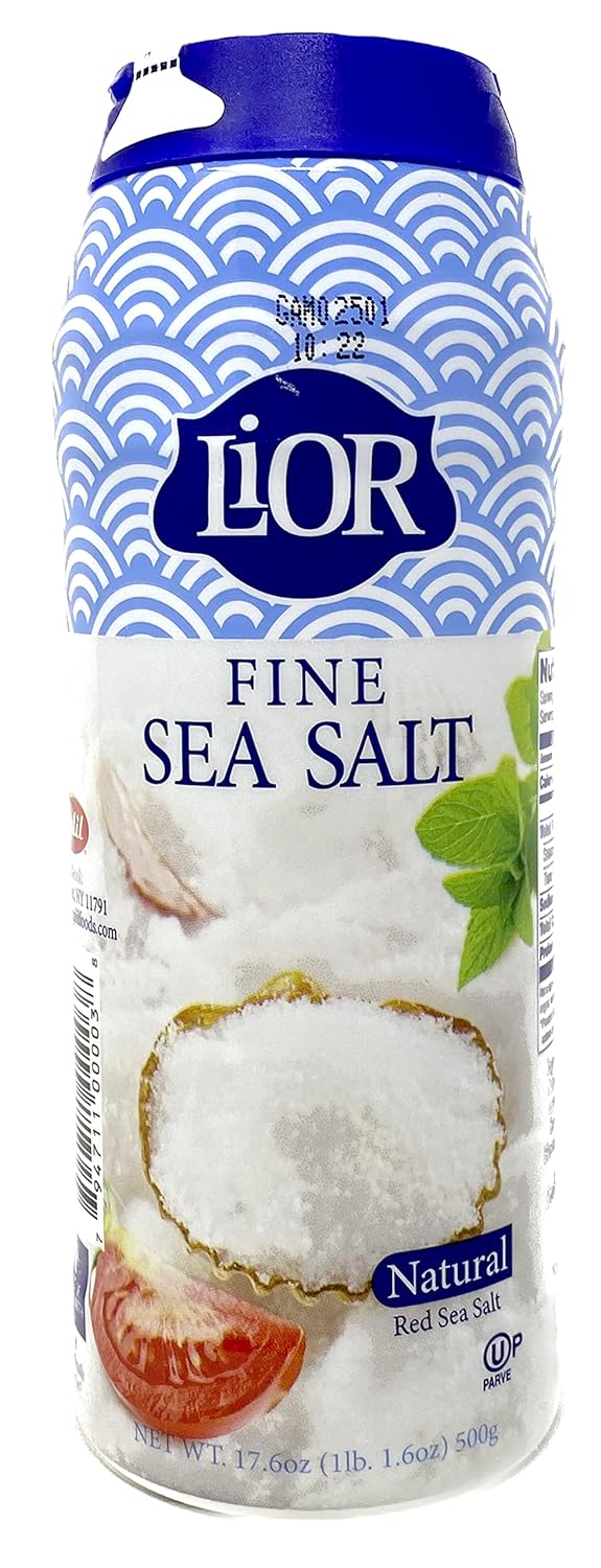 LiOR Fine Sea Salt Shaker 500 g - Culinary Finesse