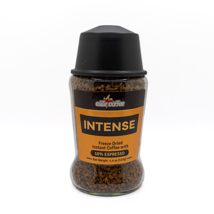 Elite Intense Instant Coffee 125g - Rich Blend with 10% Espresso
