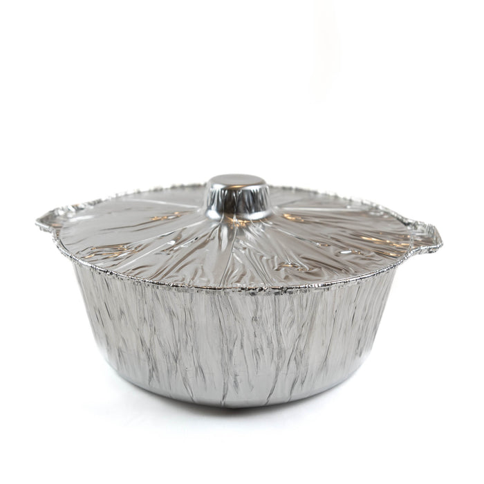 Crown Large Aluminum Pot with Cover: Cook to Perfection with Culinary Precision