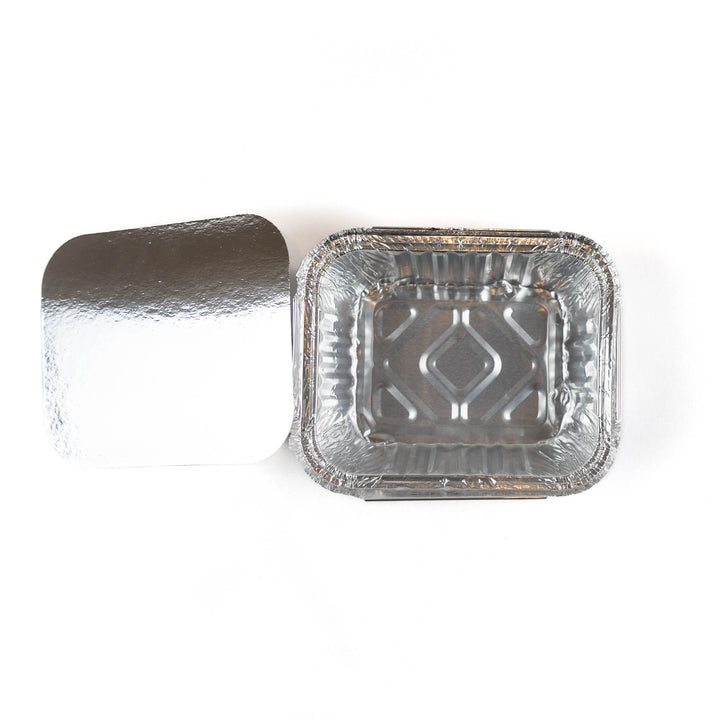 Crown Aluminum Oblong Pans with Lids 5-Pack: Secure and Cover Your Culinary Creations