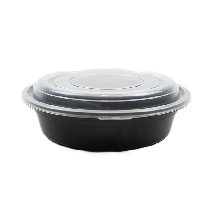 Crown Round Containers 24 oz 12-Pack: Store and Serve Your Culinary Creations with Confidence