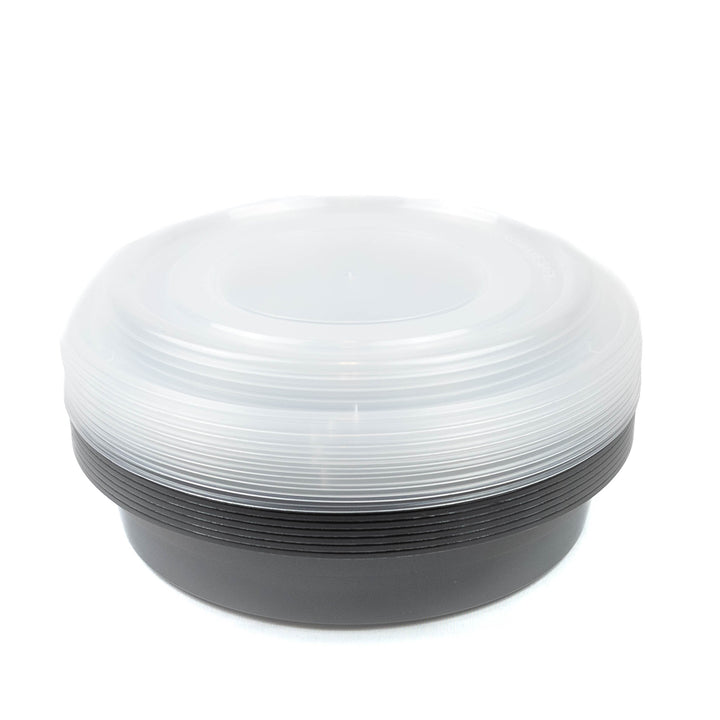 Crown Round Containers 40 oz 8-Pack: Secure and Spacious Food Storage Solutions