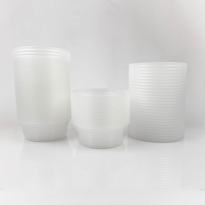 Crown Deli Containers 8 oz 50-Pack: Compact and Convenient Food Storage Solutions