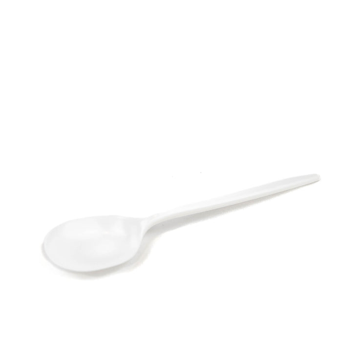 Crown Plastic Reusable Spoons 400-Pack: Durable Dining Essentials for All Occasions