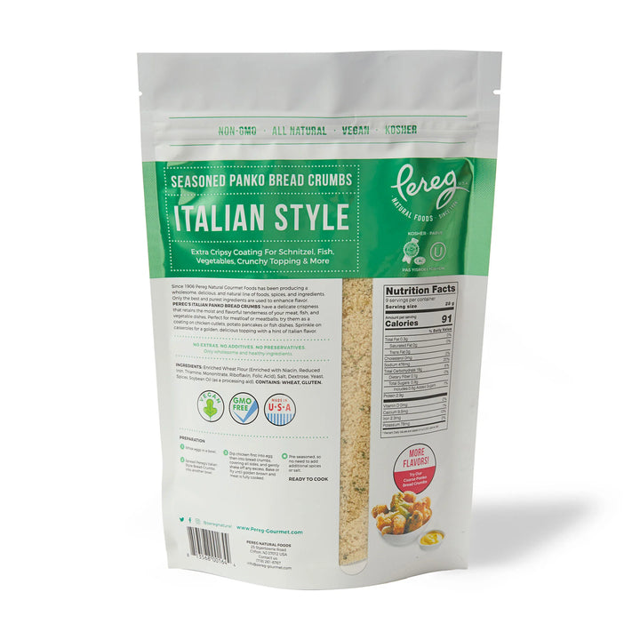 Pereg Breadcrumbs, Italian Panko, 12 oz