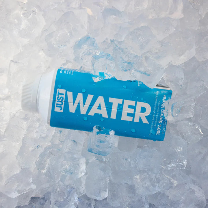 Just Water 11.2 oz - Sustainably Sourced Alkaline Spring Water in Eco-Friendly Plant-Based Carton