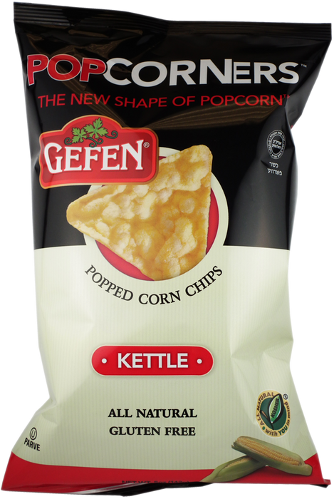 Gefen Kettle Popcorners - 142g, All Natural, Gluten-Free