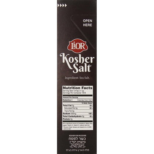 LiOR Kosher Salt - Culinary Excellence (1.815 kg)