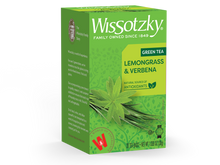 Load image into Gallery viewer, Wissotzky, Green Tea, Verbena &amp; Lemongrass Flavored 20pk
