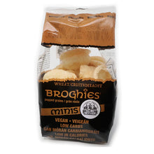 Load image into Gallery viewer, Broghies Mini Wheat 1.6 oz - Vegan, Low-Calorie, Low-Carb, Keto-Friendly Crunchy Bread Substitute
