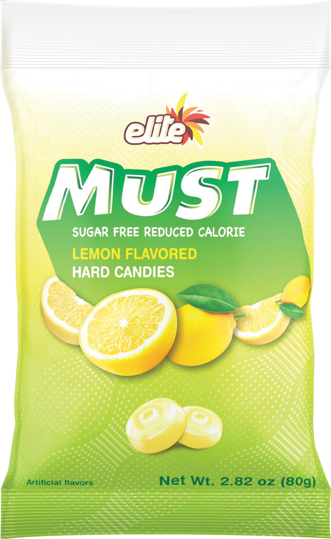 Bonbons au citron Elite Must - Sans sucre